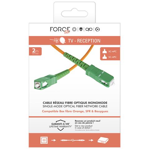 Cavo In Fibra Ottica Sc/apc Maschio/maschio Monomodale 2m, Verde - Foto 4