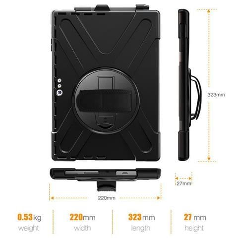 ES681890-BULK custodia per tablet 31,2 cm (12.3") Cover Nero - Foto 5