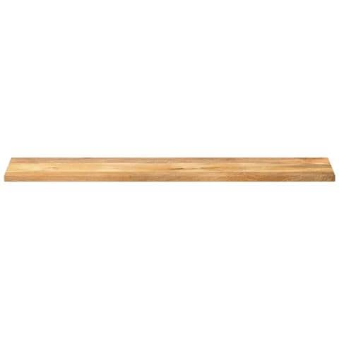 Piano Per Tavolo 180x20x3,8cm Rettangolare Legno Massello Mango - Foto 3