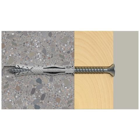 568110 ancoraggio a vite e tassello 25 pz Tassello di espansione 80 mm - Foto 2