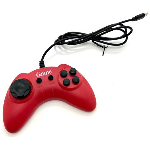 Controller Micro Usb Per Console F1 Ak0684. 11,5x2,5x7 Cm. Colore Rosso - Foto 1