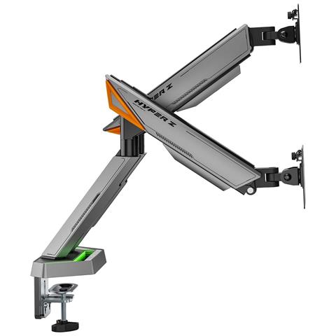 DT38TSRRGB-349 Supporti a parete per TV 96,5 cm (38") Scrivania Nero, Bianco - Foto 7