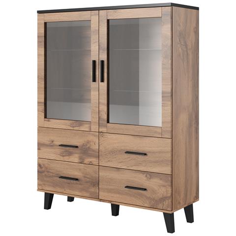 LOTTA WIT120 WOT+B armadio soggiorno Vetrina - Foto 1