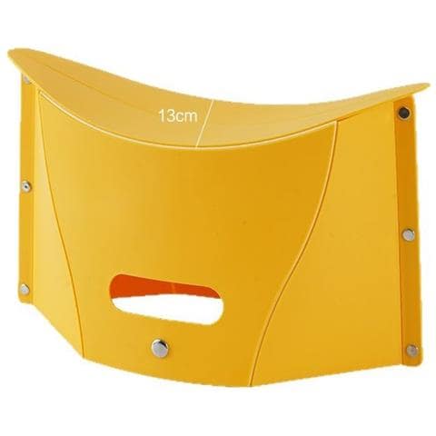 Sgabello Pieghevole Portatile Con Design Portatile Yellow - Foto 1