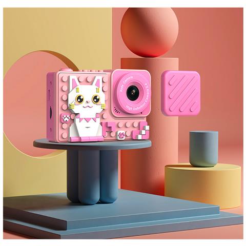 Fotocamera Digitale Pixel Chat Per Bambini Da 18 Mp Con Minigiochi E Filtri - Foto 3