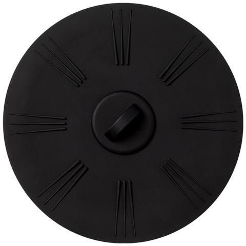 Tappo Per Lavello In Silicone Da 15,2 Cm - Copertura Per Scarico A Pavimento, Tappo Per Vasca Da Bagno Black - Foto 1