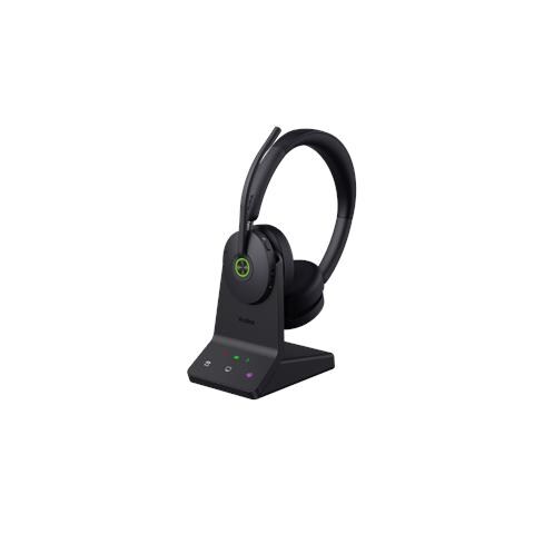 WH68 Teams Auricolare Con cavo e senza cavo A Padiglione Musica e Chiamate USB tipo-C Bluetooth Nero - Foto 1