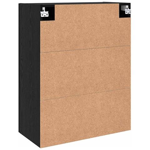 Armadi da Muro 2 pcs Rovere nero 69.5 x 34 x 90 cm - Foto 9