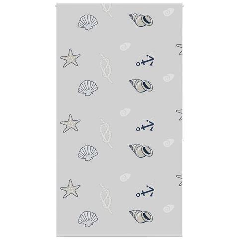 Tenda a Rullo Doccia 120x240 cm Larghezza Tessuto 116 cm - Foto 1