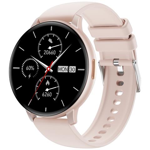 Smartwatch Multifunzione C66 Con Chiamata Bluetooth E Monitoraggio Della Salute Pink - Foto 2