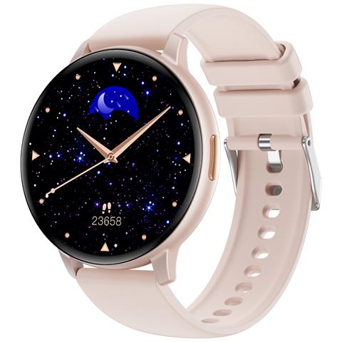 Smartwatch Multifunzione C66 Con Chiamata Bluetooth E Monitoraggio Della Salute Pink - Foto 7