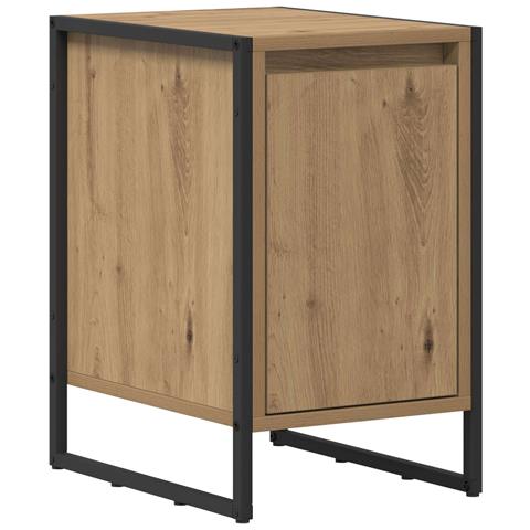 Comodino Rovere Artigianale 39,5 x 30 x 50 cm Legno multistrato - Foto 1