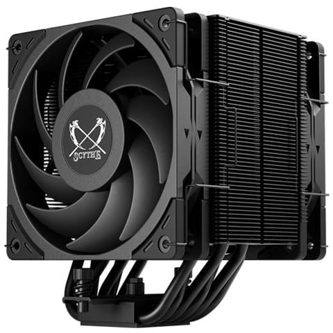 Mugen 6 Dual Fan Black Edition Processore Ventilatore 12 cm Nero 1 pz - Foto 1
