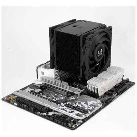 Mugen 6 Dual Fan Black Edition Processore Ventilatore 12 cm Nero 1 pz - Foto 7