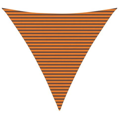 Vela da ombra solare Arancione e Marrone 6 x 6 x 6 m - Foto 1