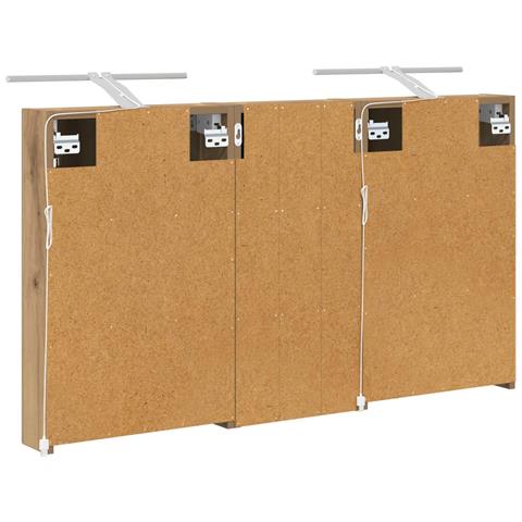 Set di Armadi da Bagno con porta 3 pcs 110 x 10,5 x 60,5 cm - Foto 9