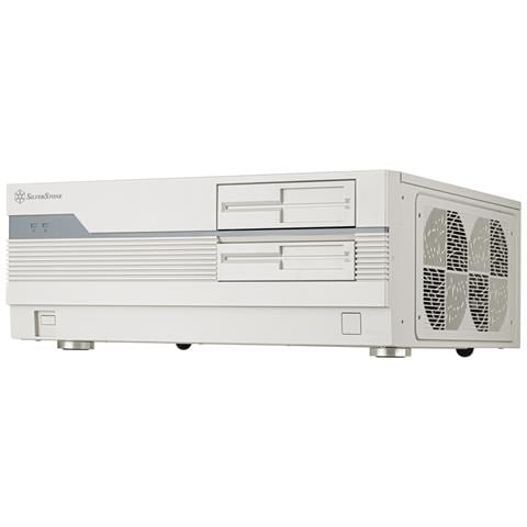 SST-FLP01W computer case HTPC Bianco - Foto 1