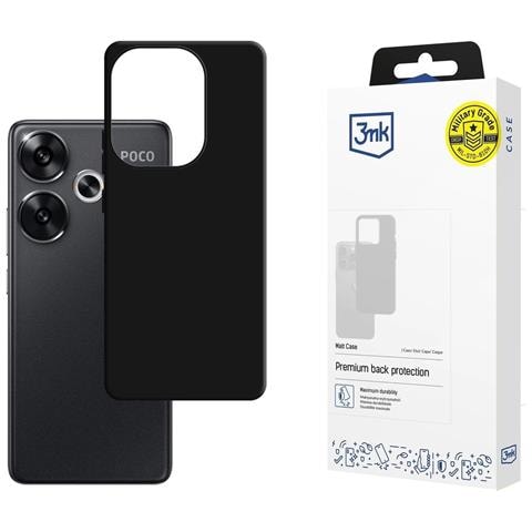 Custodia Nera Matt Per Xiaomi Poco F6 - Foto 1