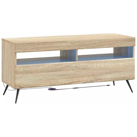 Mobile TV LED Rovere Sonoma Legno ingegnerizzato - Foto 1