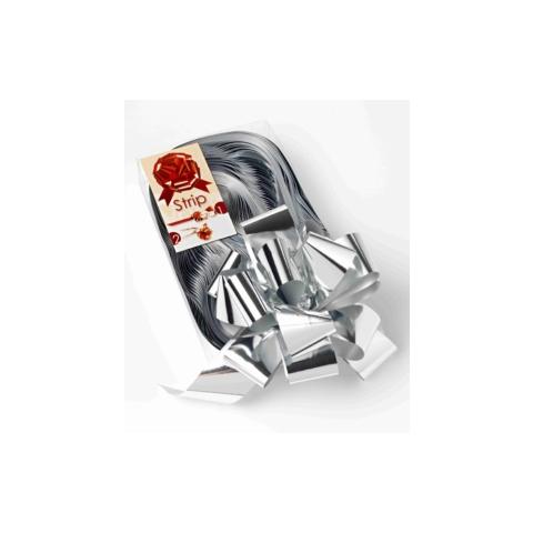 NASTRO STRIP SPLENDID ARGENTO 50mm. - Foto 1