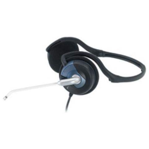 Cuffie con Microfono per PC Connessione Cavo Nera e Blu 1.8 m - Foto 4