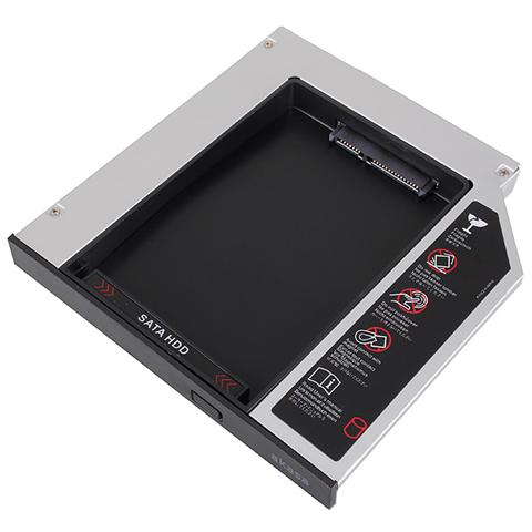 N. Stor, 6,35 cm (2.5") , SATA, Grigio, Alluminio, Plastica, 13 cm, 12,9 cm - Foto 1