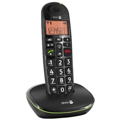 PhoneEasy 100w Telefono DECT Nero - Foto 2