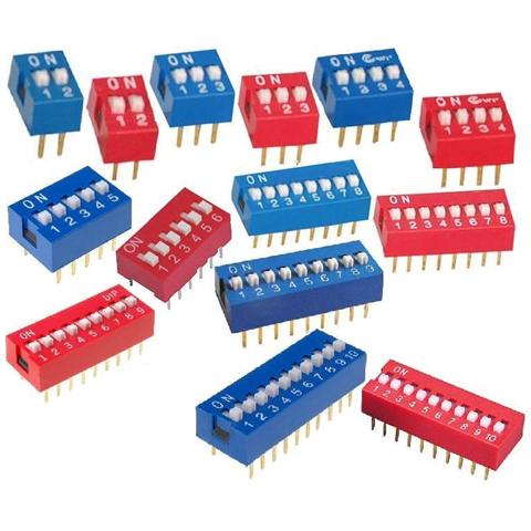 Dip-Switch Da Circuito Stampato 9 Poli - Foto 1