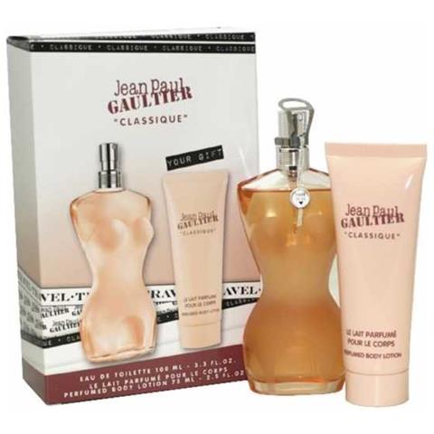 Classique Woman Set Eau De Toilette 100 Ml + Body Loion 75 Ml - Foto 1