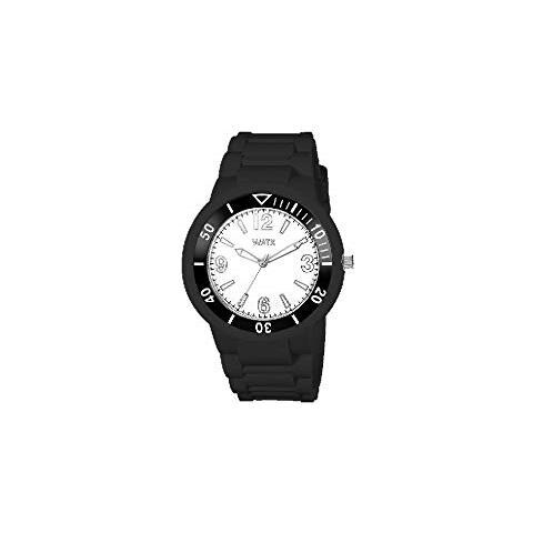 Watx RWA1301N-Orologio con cinturino uomo in gomma, colore: nero / grigio - Foto 4