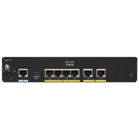Router per Cellulare 4G LTE C921-4PLTEGB 4x Gigabit RJ45 LAN Colore Nero - Foto 2