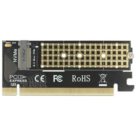 Pci Express X16 Card To 1 X Nvme M. 2 Key M - Speicher-controller - 1 Sender / kanal - M. 2 Card - Pcie 3.0 X16 - Foto 2