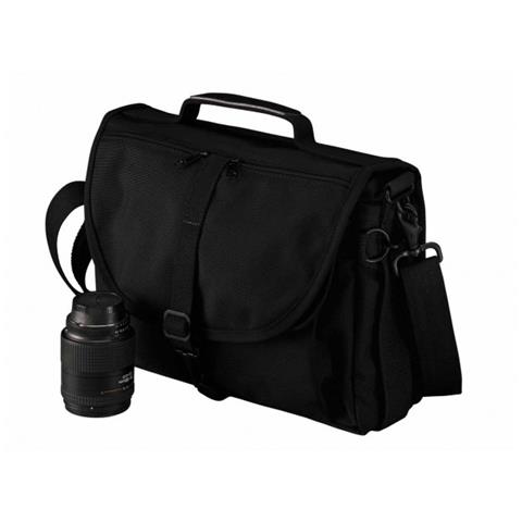 Tracolla per Fotocamera Digitale Laptop e Accessori in Nailon Nero 701-J83 - Foto 1