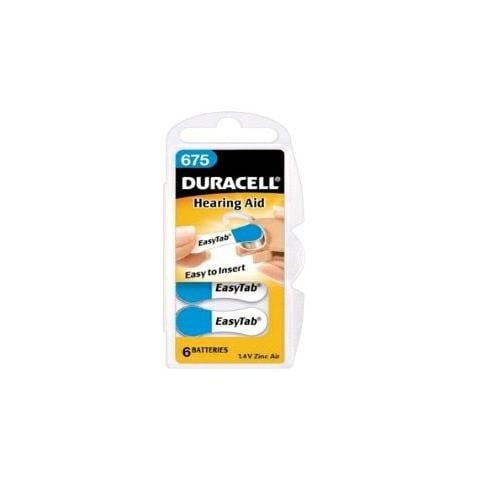 6 Pile Per Protesi Acustiche Udito Sordità Batterie Per Apparecchi Acustici 675 Pr44 Blister Arancio Activair Hearing Aid Easy Tab - Foto 2