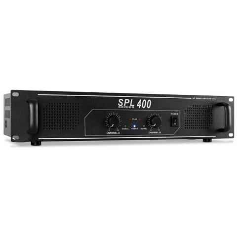 SPL 400 Amplificatore 2 x 200 Watt Colore nero - Foto 4