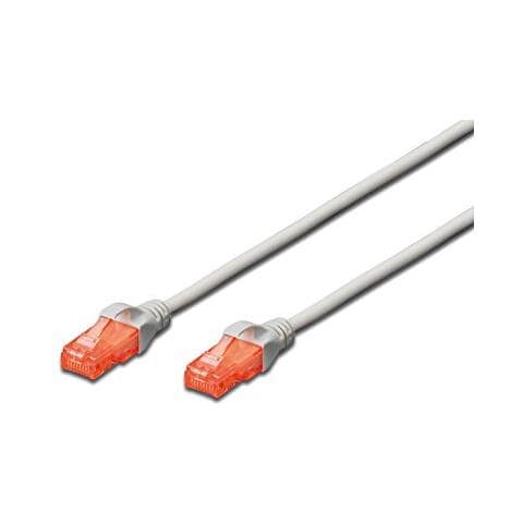 Cat 6 U-utp Patch Cable Cu. Pvc Length 20m Color Grey - Foto 1