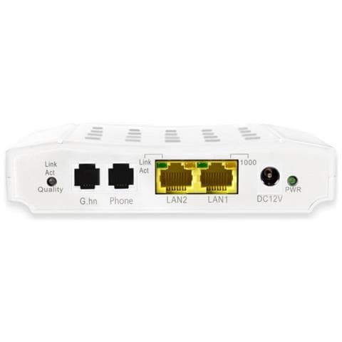 ALL-GHN101-2wire 1000Mbit / s Bianco convertitore multimediale di rete - Foto 2