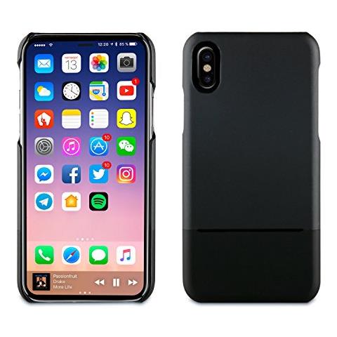 mubkc0957 - Doppio Copertura pala Edizione Speciale di di Apple per iPhone e x Unità di Elaborazione, Colore Nero - Foto 1