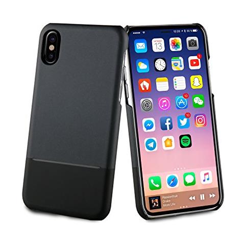 mubkc0957 - Doppio Copertura pala Edizione Speciale di di Apple per iPhone e x Unità di Elaborazione, Colore Nero - Foto 3