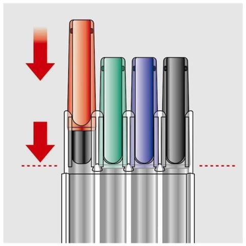 Penna Lumocolor Permanente 4 Pezzi Per Confezione Colori Assortiti - Foto 1