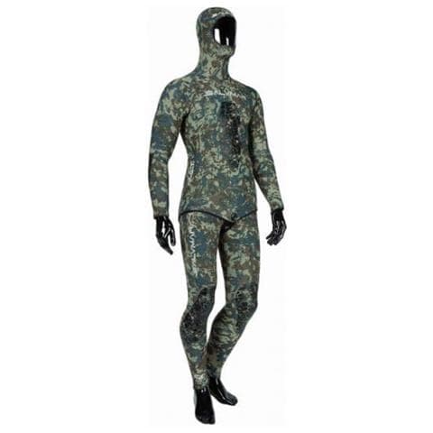 Muta Pesca Sub Nat 101 5,5mm Xxl Mimetico Verde - Foto 1