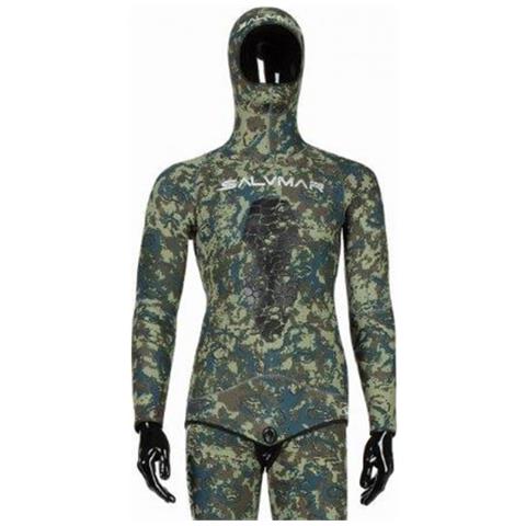 Muta Pesca Sub Nat 101 5,5mm Xxl Mimetico Verde - Foto 3