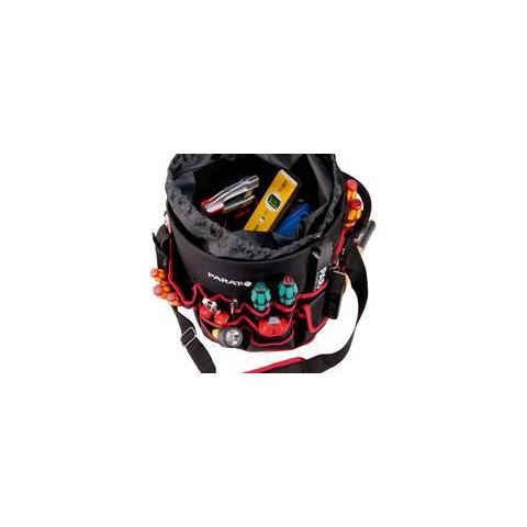 5990831991 Cassetta Degli Attrezzi Tessuto Nero, Rosso - Foto 2