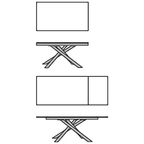 Carina - Tavolo Da Pranzo Allungabile - Foto 4