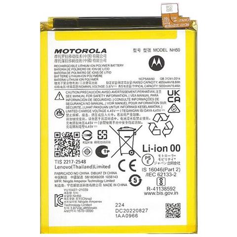 Batteria Litio Integrata Originale Nh50 Bulk Per Moto G22 - E32 - E32s - Foto 1