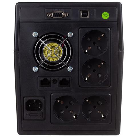 DN-170067 gruppo di continuità (UPS) A linea interattiva 2 kVA 1200 W 4 presa (e) AC - Foto 6
