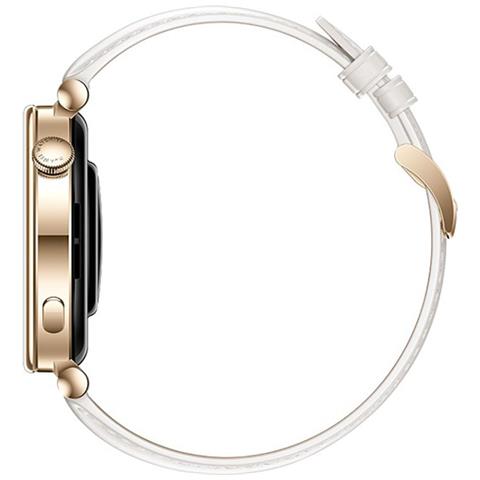 Orologio Connesso Gt4 41mm Classic Con Cinturino In Pelle In Acciaio Inossidabile, Bianco - Foto 9