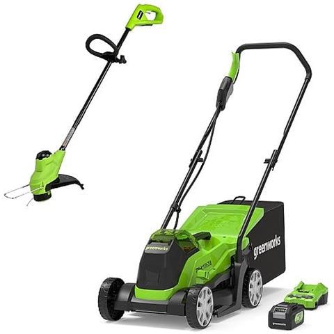 GD24LM33LT25K4 tagliaerba Tagliaerba a spinta Batteria Verde - Foto 1