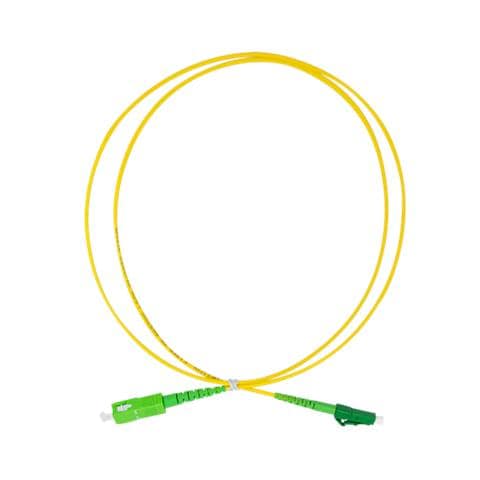 Cavo Fibra Ottica Monomodale Os2 Sc /apc Lc /apc 9/125 da 1 M - Foto 2