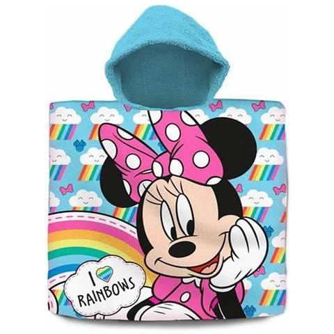 Poncho Minnie Mouse Cotone 60 X 120 Cm - Foto 1
